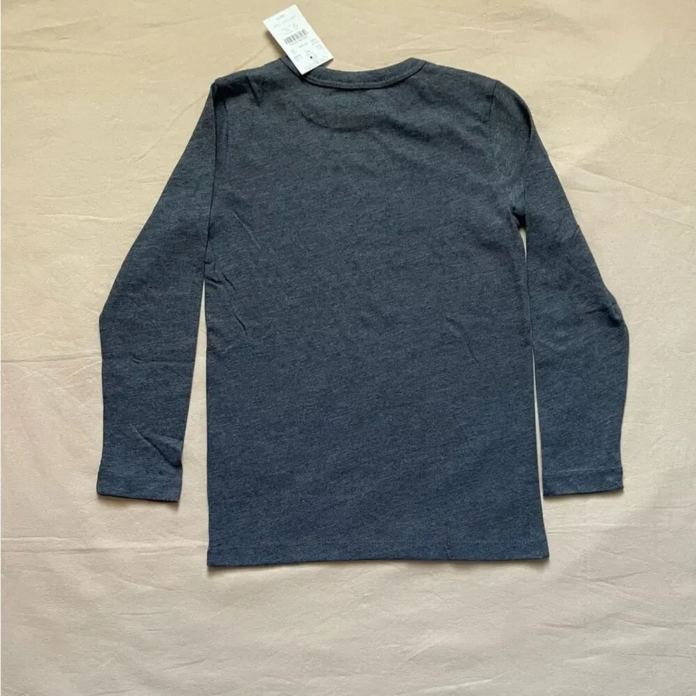 New with Tags J.Crew Factory “Spooky” Glow in the Dark Long Sleeve Tee Size XS